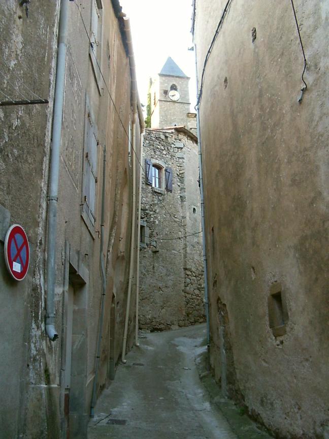 Mont�e de l'�glise