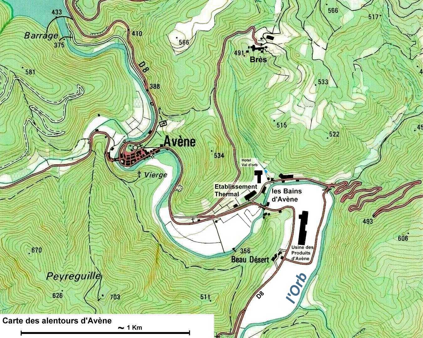 d'Avene &agrave; la cure